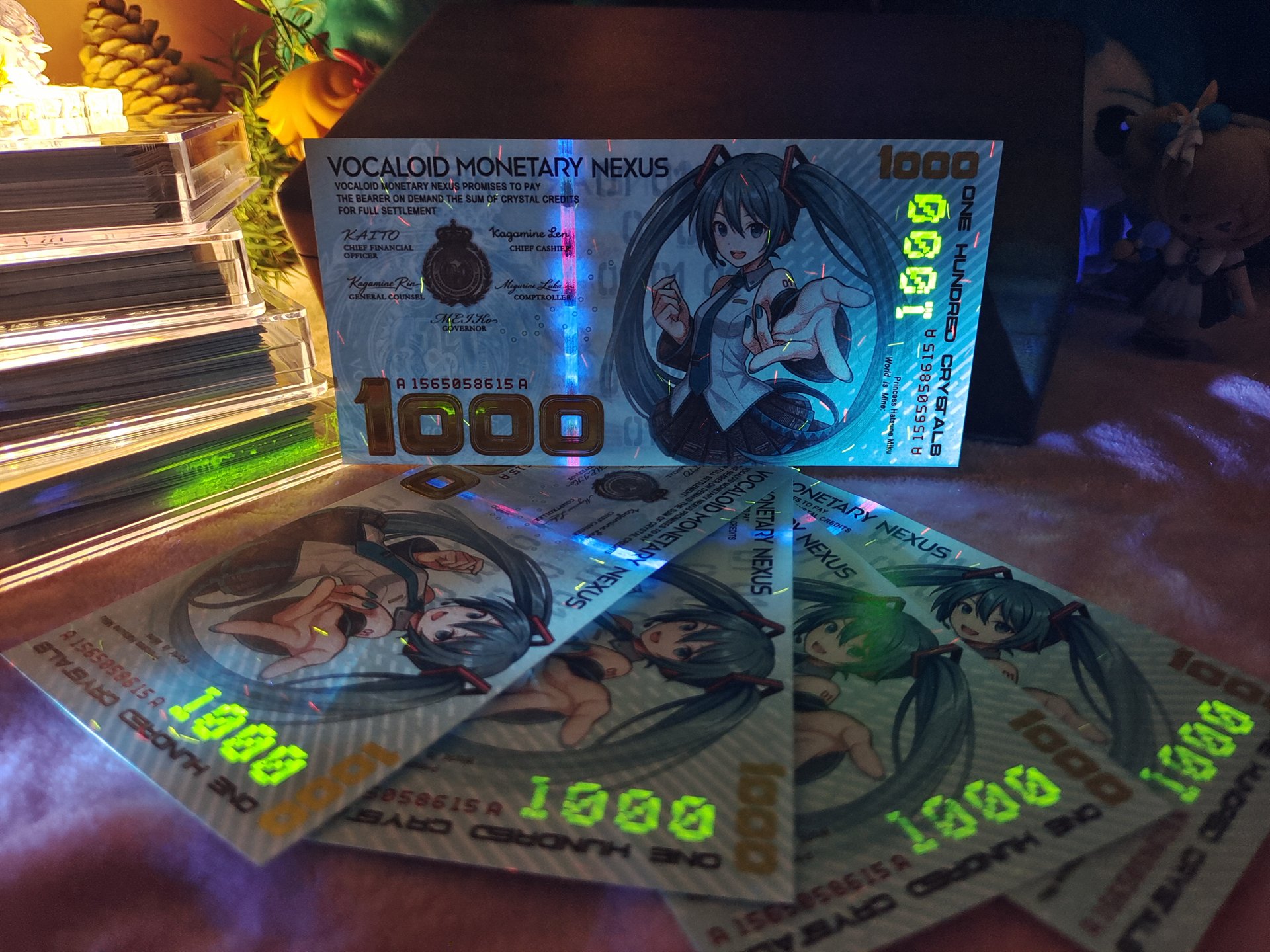 Vocaloid Monetary Nexus back side photo