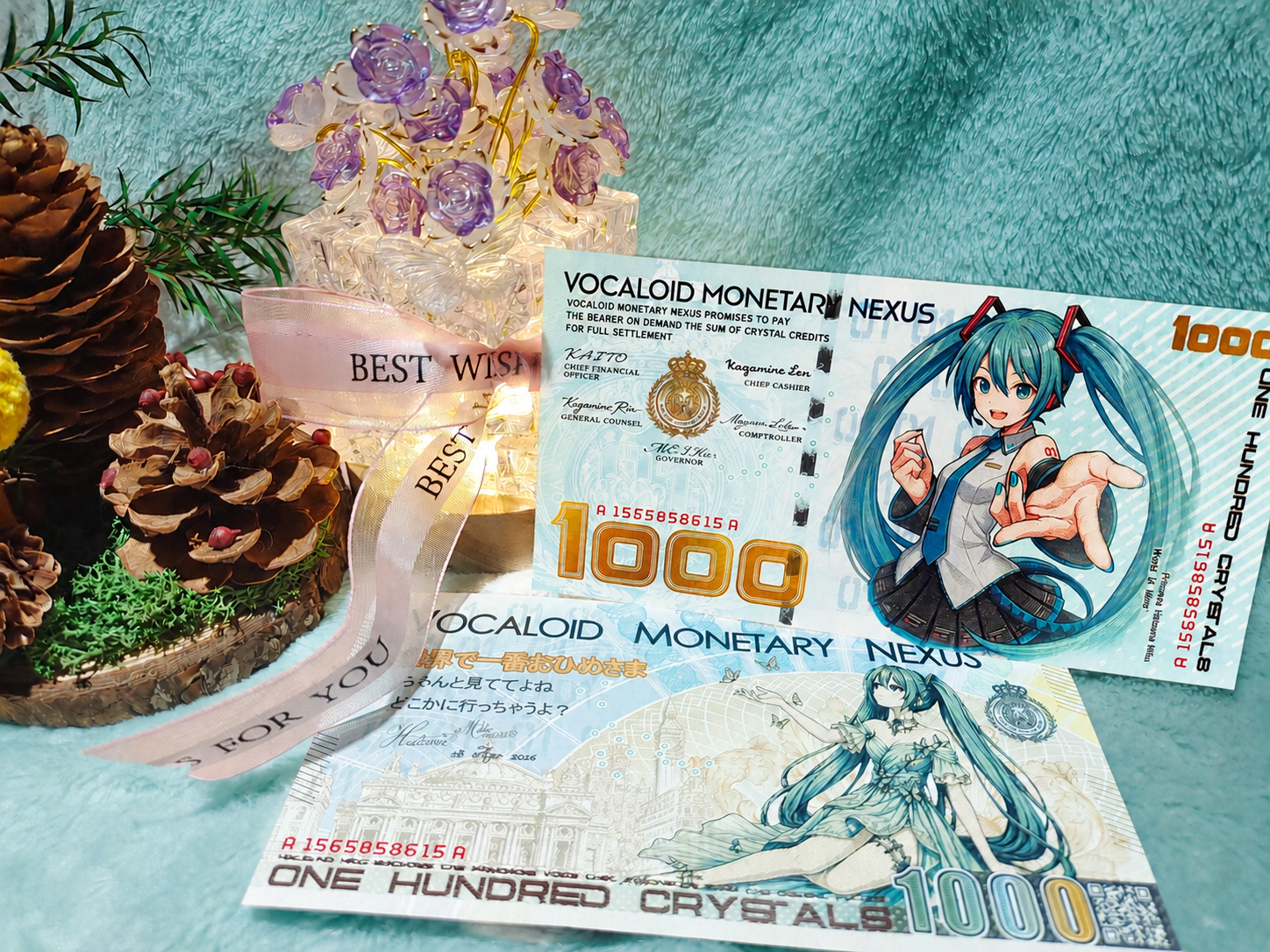 Vocaloid Monetary Nexus 纪念券宣传照